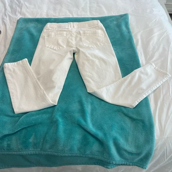 Democracy Women's Crisp White Skinny Jeans with elastic waste 😉best EVER 👖 - Picture 4 of 8